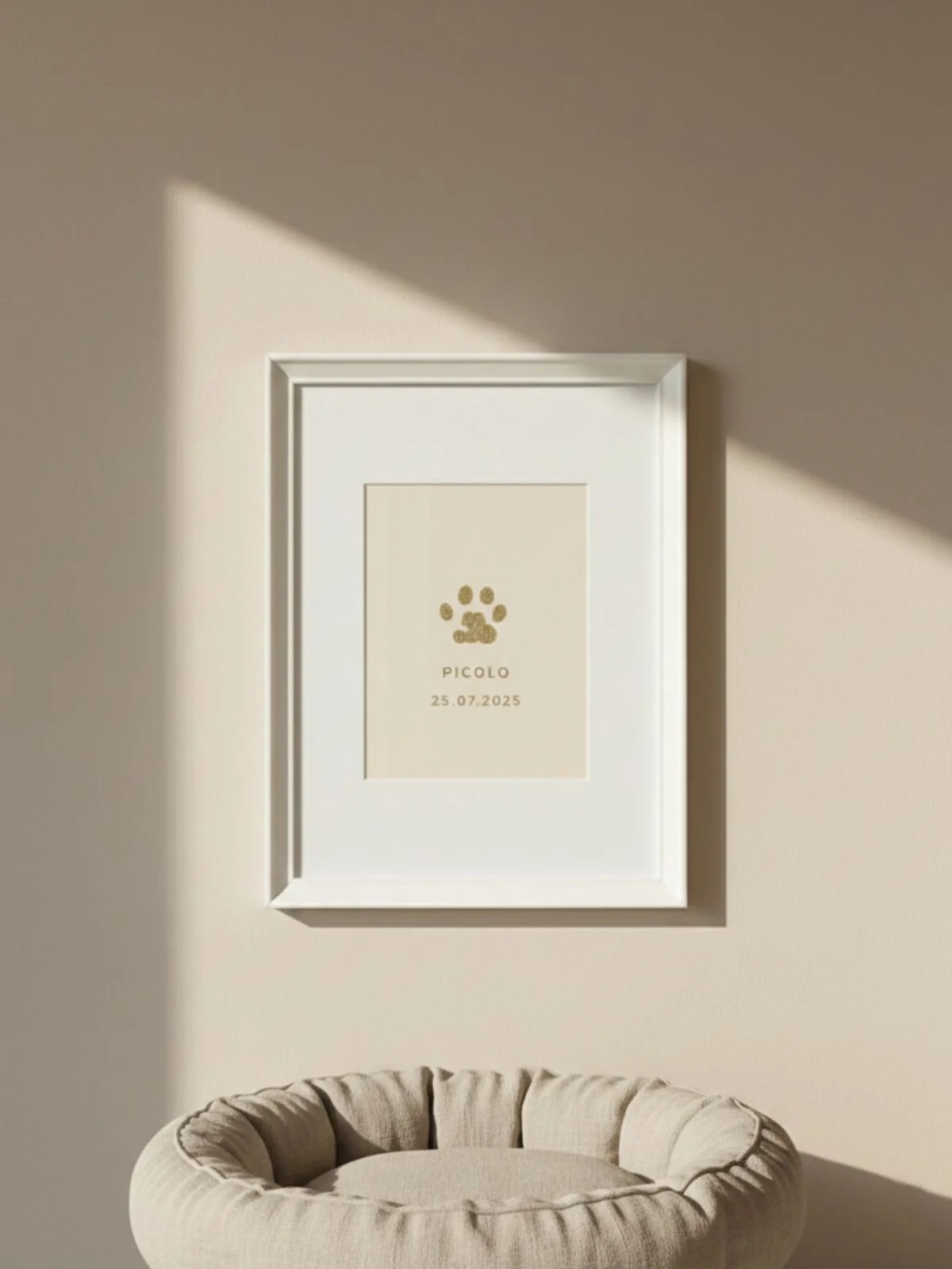 Pet Paw Print Frame